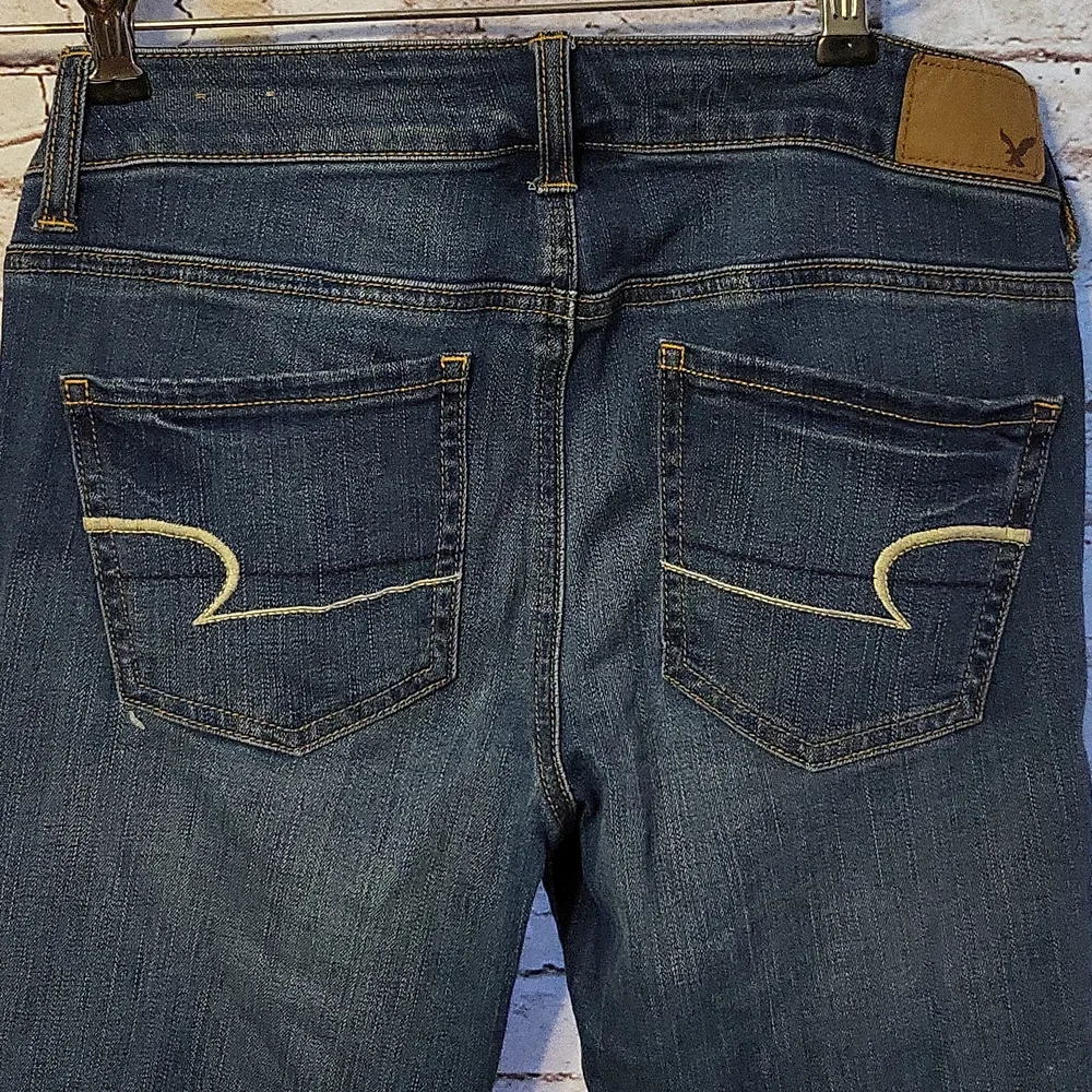 AMERICAN EAGLE OUTFITTERS JEGGING SZ 4 LIKE NEW - Picture 6 of 10